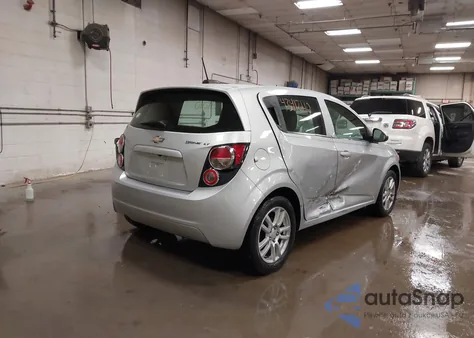 2015 Chevrolet Sonic Lt Manual from USA, damaged, VIN 1G1JD6SH8F4138524